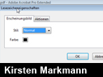 Lesezeichen in Acrobat 9 Lesezeichen in Acrobat 9