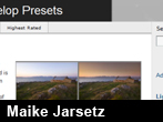 Zusatzmodule-Manager in Lightroom 2